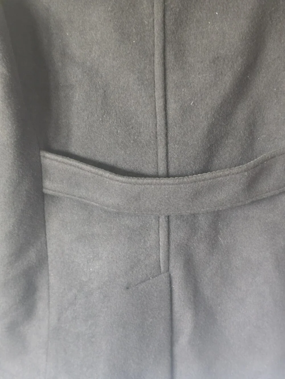 Old Navy Wool Blend Peacoat Jacket Double Breasted M Petite Classic Coat